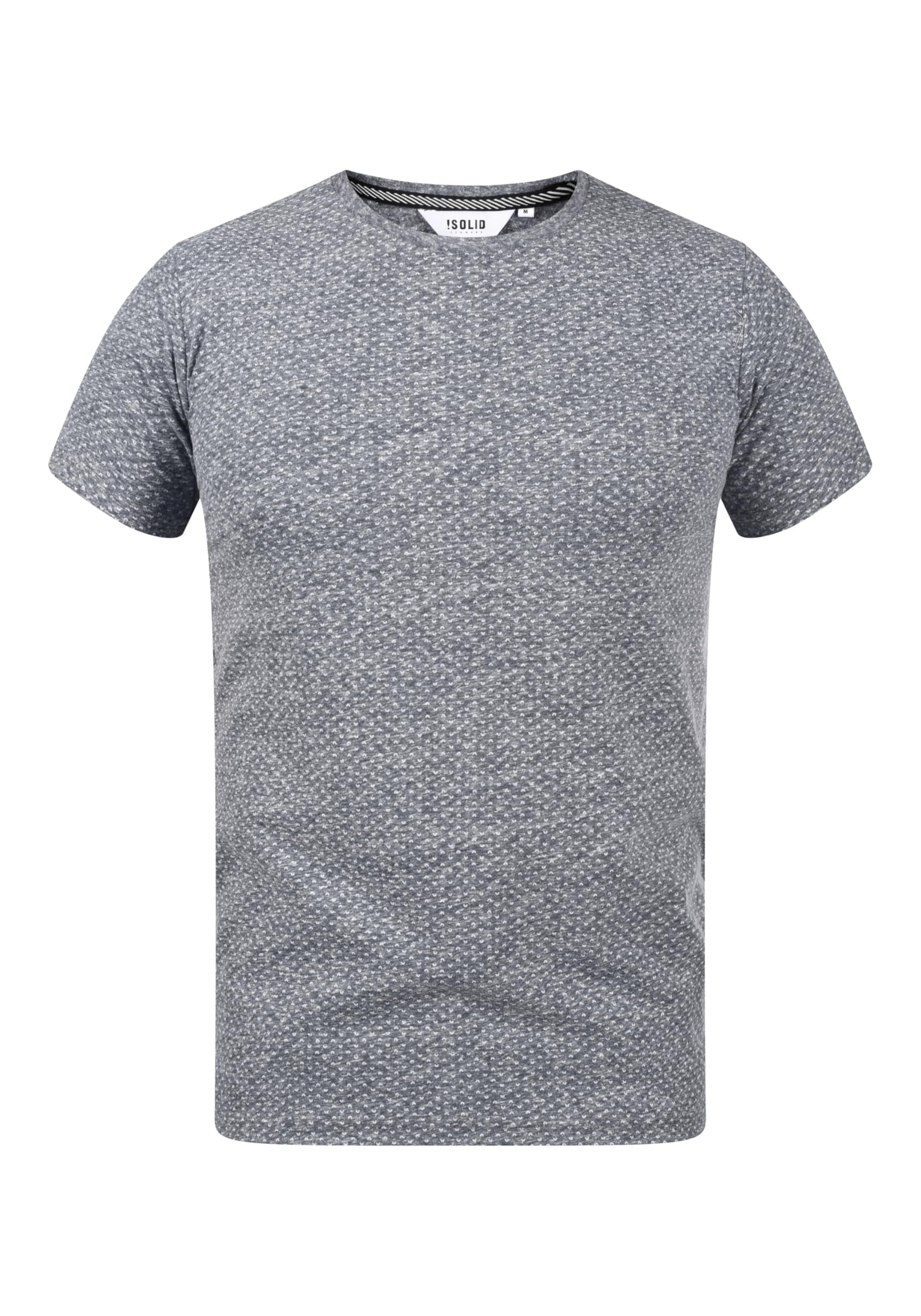 !Solid SDAlarico Herren T-Shirt Kurzarm Shirt mit Print und Rundhalsausschnitt