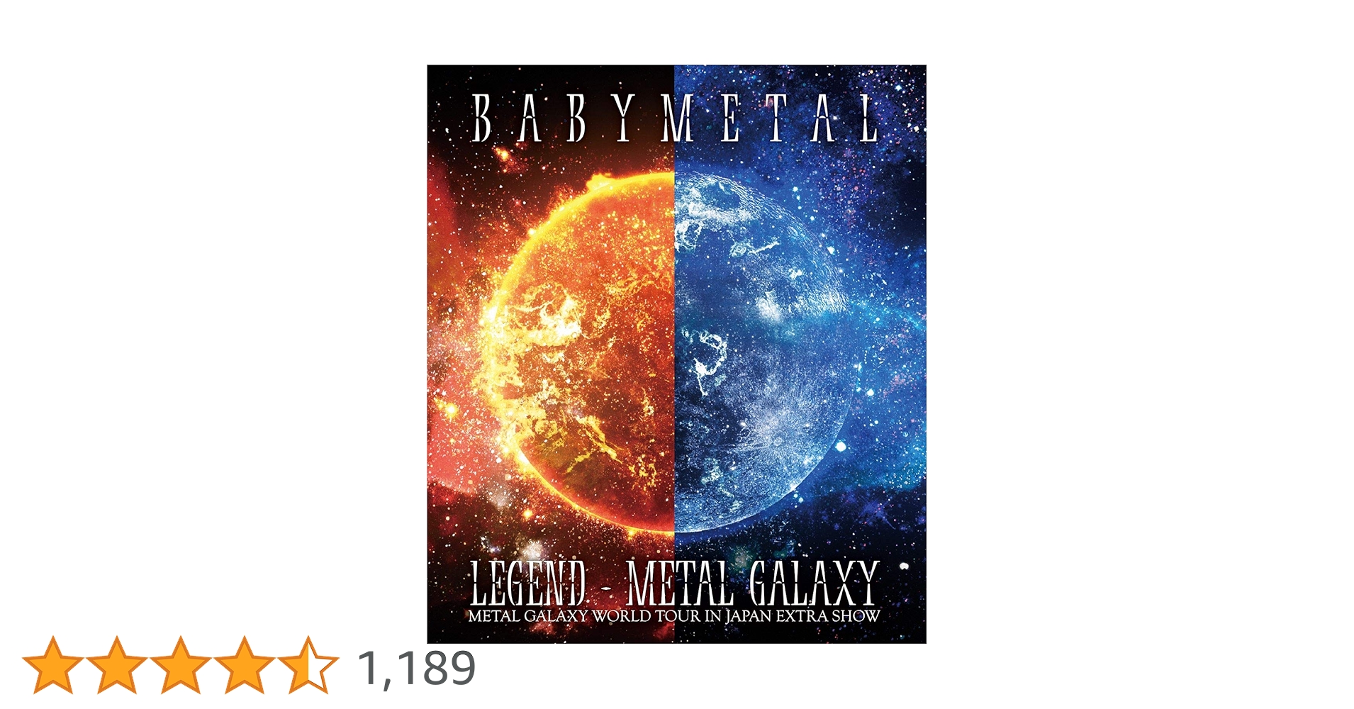 【初回盤】BABYL「LEGEND-L GALAXY」 LEGEND – METAL GALAXY [DAY 1] - Album by BABYMETAL | Spotify