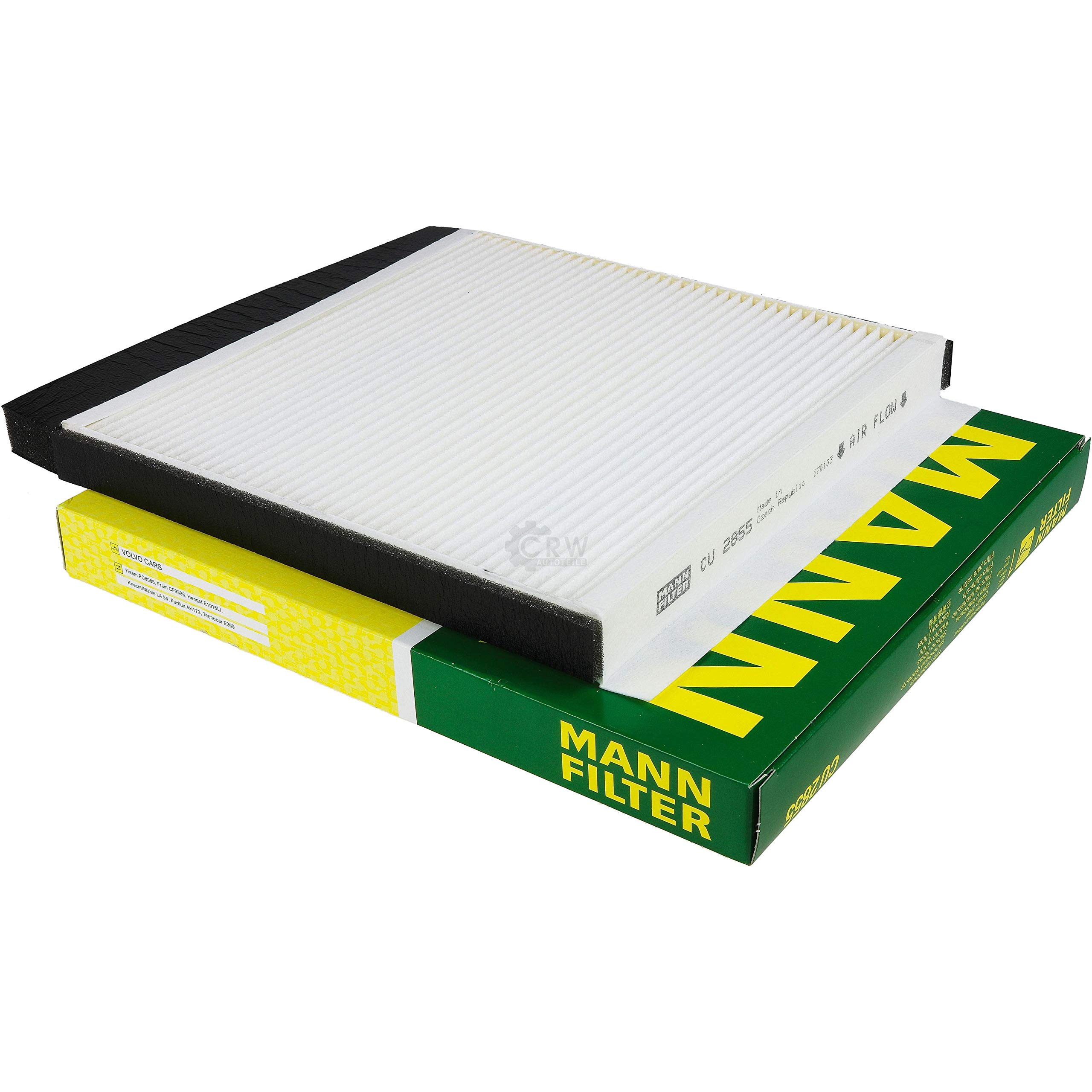 Paquete de inspección Kit de mantenimiento de filtros con filtro de aceite HU 819 x, filtro de aire C 30 189, filtro de combustible WK 822/2, filtro de habitáculo CU 2855, tornillo de cierre