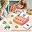 HahaGift Educational Toys for 2-5 Year Old Girl Gifts, Matching Letter Learning Games Activities, Christmas Birthday Gift for Toddler Kids Age 2 3 4 5 Year Olds Girls