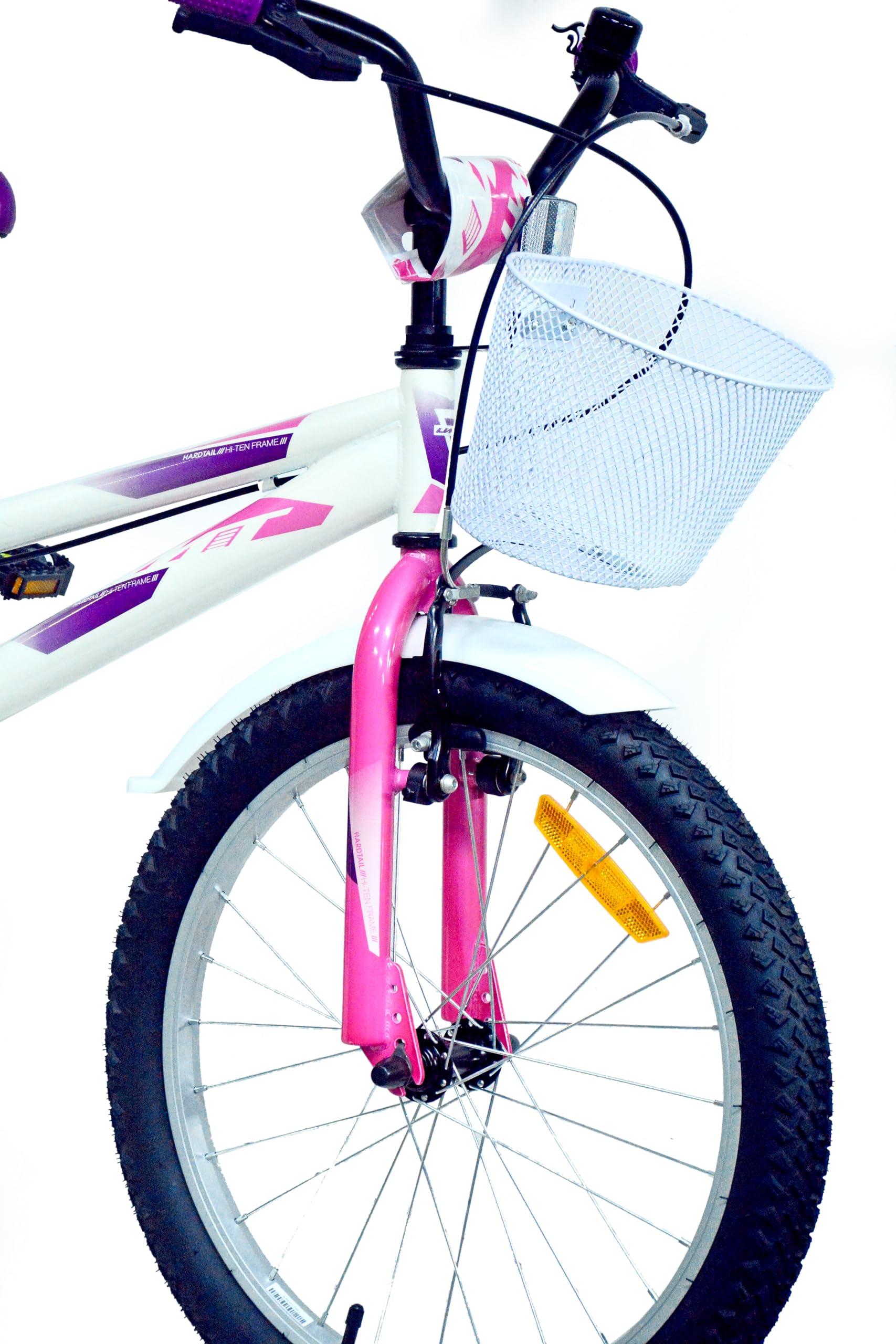 Bicicleta 20 Pulgadas niña | Bicicleta niña 6-9 años + Frenos V-Break + Estabilizadores + Cuadro Acero | Segura y Resistente