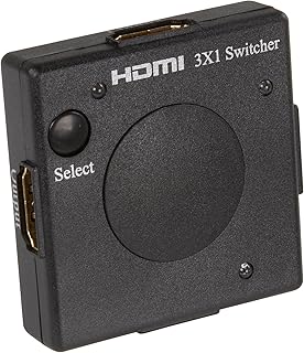 AmerTac - Zenith VR3001SWHDH 24K Gold Premium Manual 3-Way HDMI Switcher