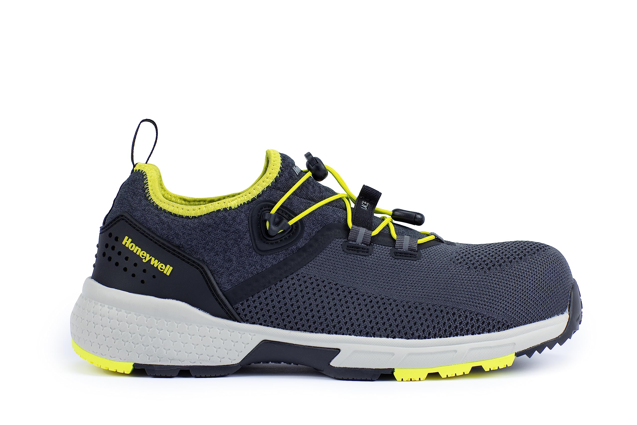 Honeywell Agile Sprinter S1P SRC ESD Zapatos de Seguridad Industrial para Hombres y Mujeres, Puntera de Fibra de Vidrio, Forro de Malla 3D, talón Externo