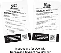 Vista 2 de Aplicador de pegatina para parabrisas de Sticker Shield