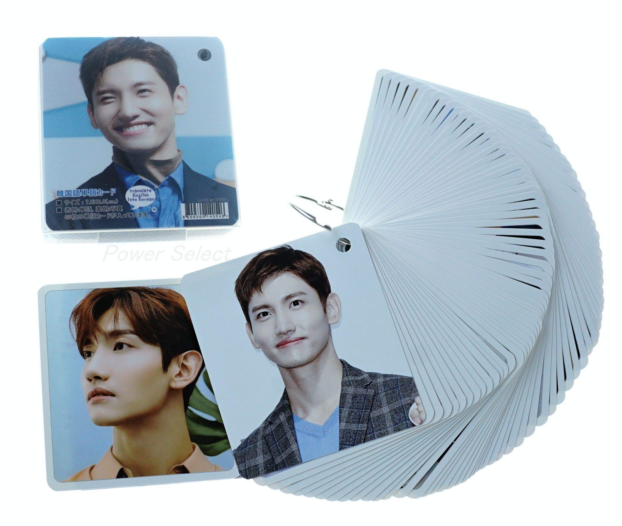 Amazon.co.jp: 東方神起 チャンミン 【韓国語 単語 カード 63枚