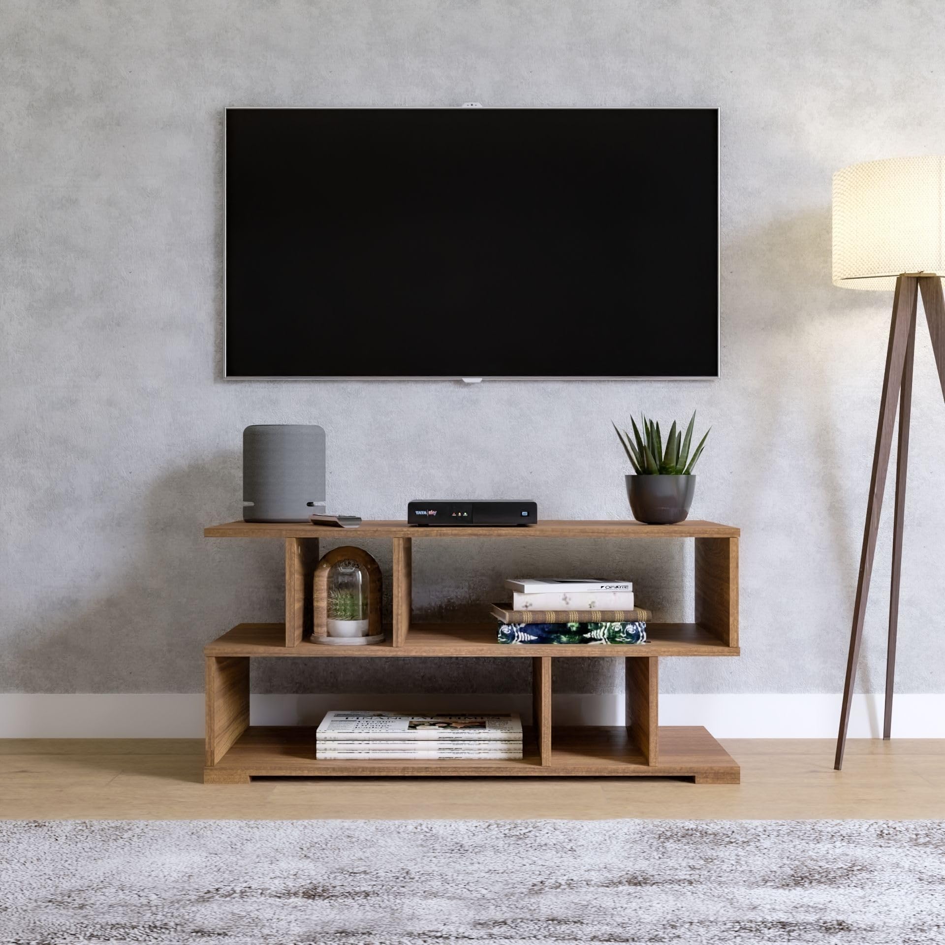 ACME Furniture GRANDVIEW TV SHELF TVボード FURNEASER Kashvi Engineering Wood Floor Standing TV Entertainment