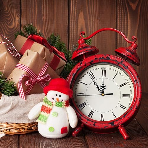 Miniatura 10 de 2 pares de manecillas de cuarzo movimiento reloj de pared DIY mecanismo de movimiento reloj de reparación piezas de repuesto (longitud del eje 45