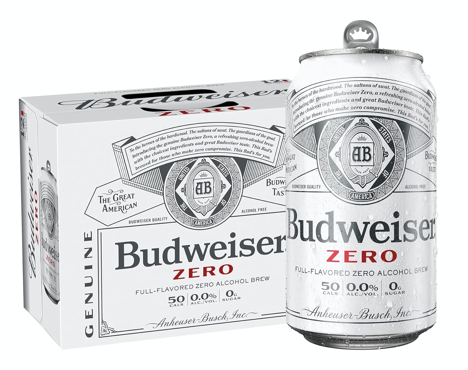 Orchard Hill [Pack of 12] Budweiser Full Flavored Zero