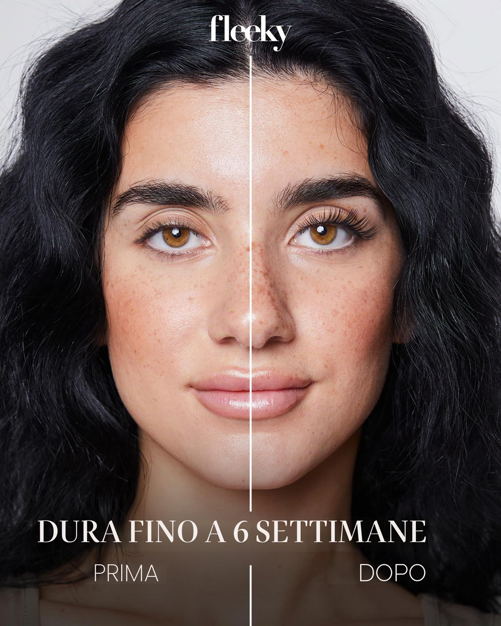 fleeky Set lifting per ciglia vegano e senza esperimenti sugli animali – Kit per sollevamento ciglia per slancio espressivo senza piegaciglia (mini)