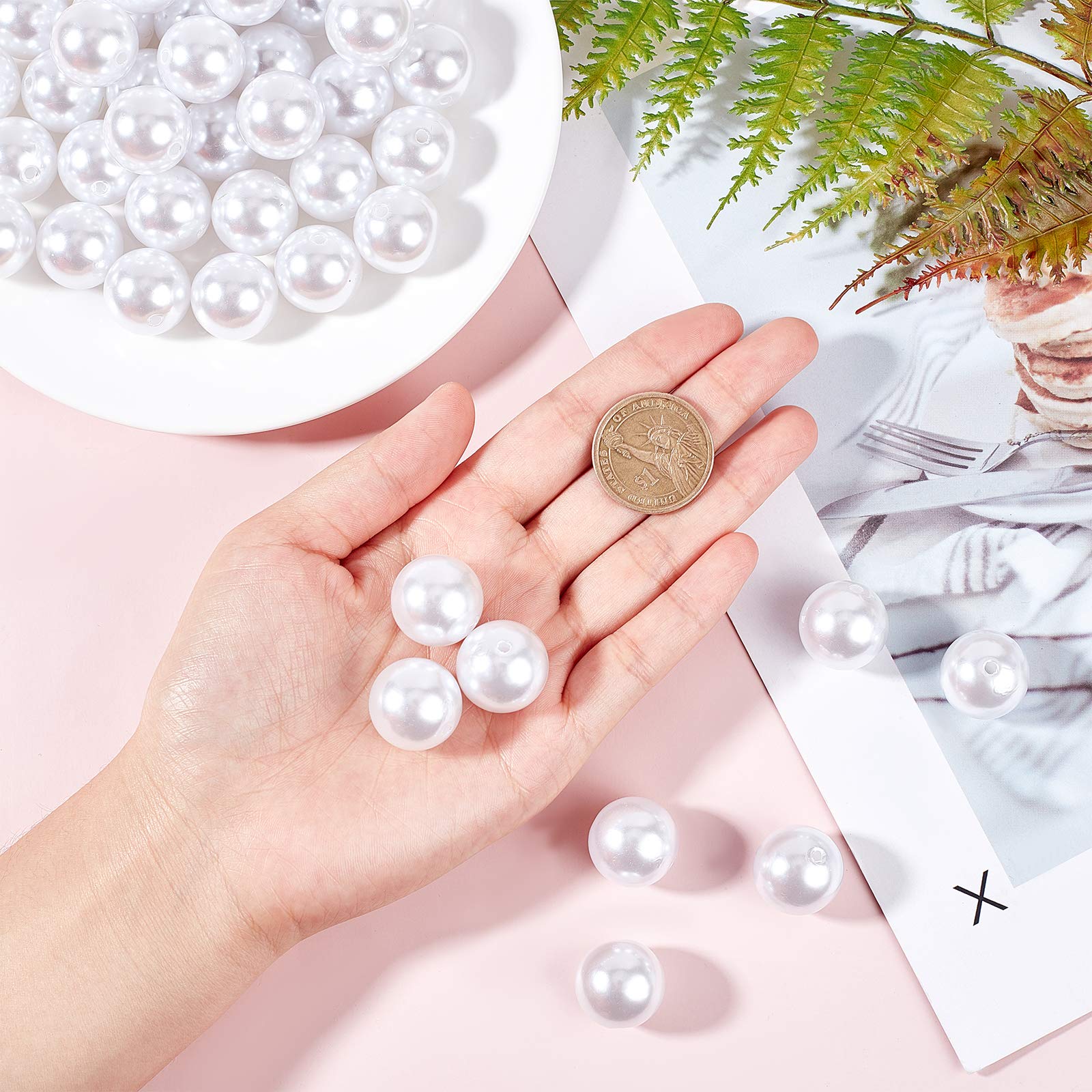 Lot De 20 Perles Agate Indienne- Petites Perles Pierres-Création BIjoux