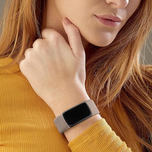 Miniatura 5 de Meliya Correa compatible con Fitbit Charge 6 BandsFitbit Charge 5 Bandas Mujeres Hombres, Silicona Suave Ajustable Impermeable Deportiva Correa de