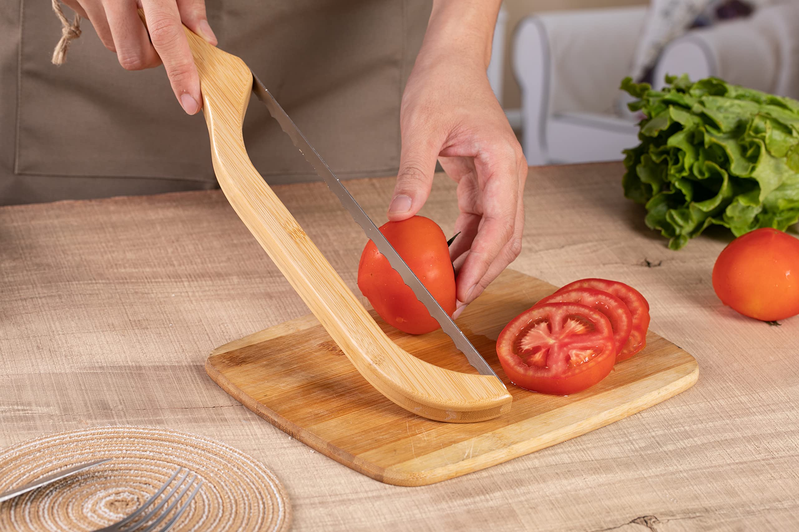 Premium Bow Bread Slicer - Slice Like a Pro -5