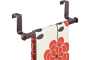 iDesign Marcel Over-the-Cabinet Towel Bar: The Practical Choice for Your Home