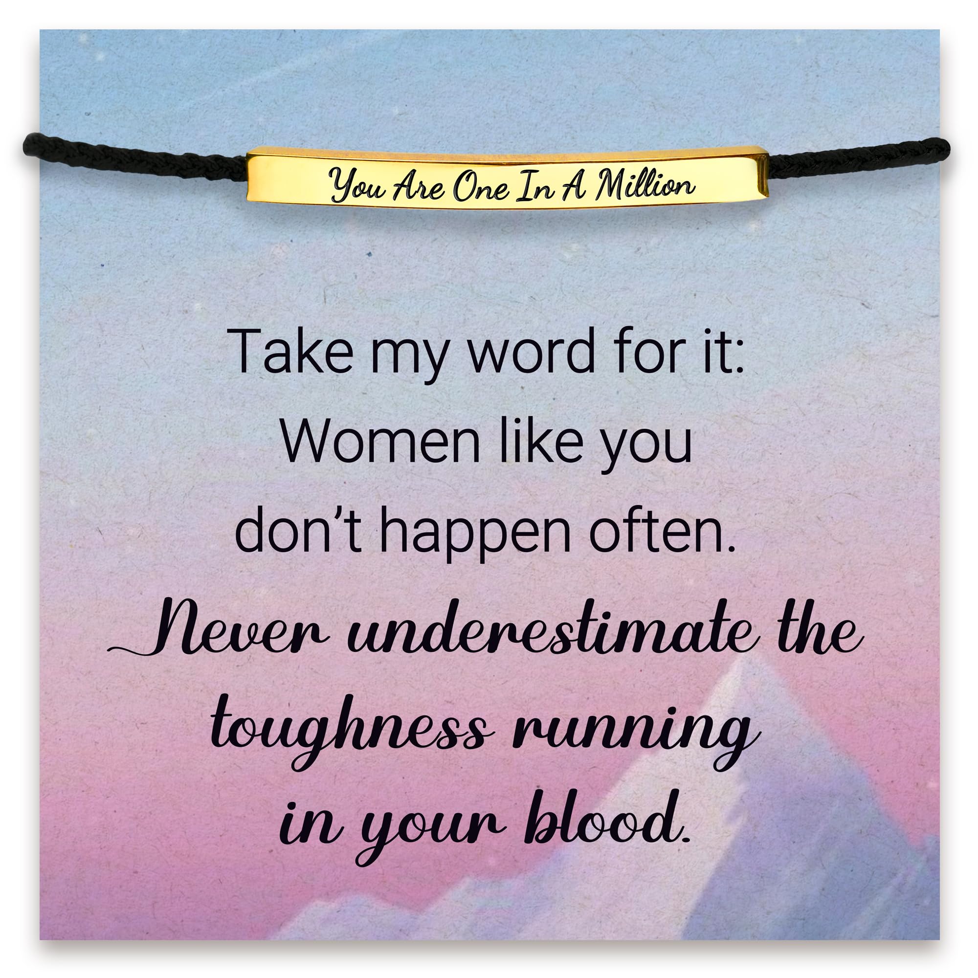 STORYJEWELLERY Christmas Gifts for Women, Bracelets for Women, Inspirational Tube Bracelets, Motivational Encouragement Gifts for Friends Female