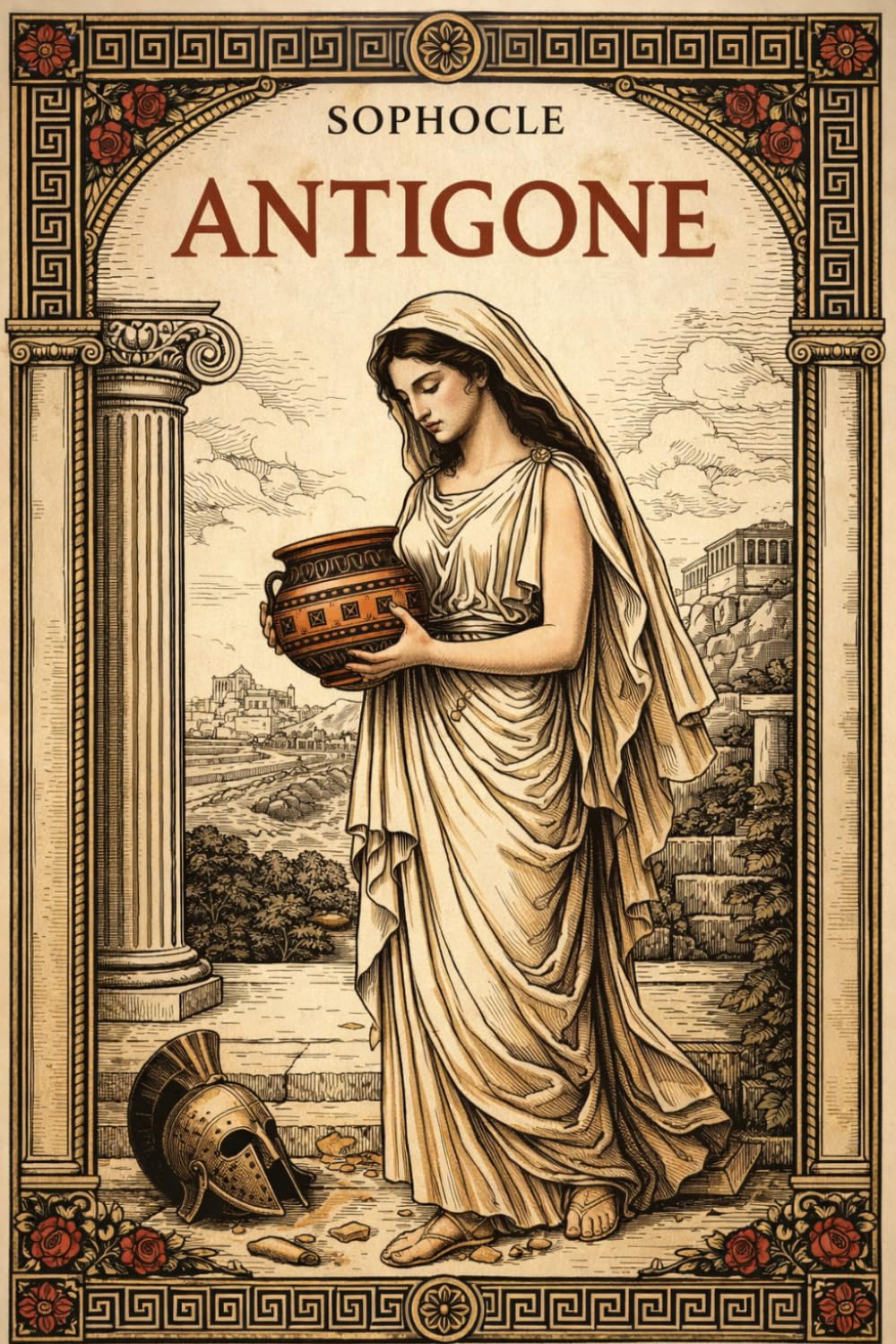 Antigone de Sophocle : Grand Drame Tragique de la Grèce Antique Illustrant le Conflit Éternel entre la Loi des Hommes et la Loi Sacrée de la ... du Sang Défie l’Autorité du Pouvoir Royal