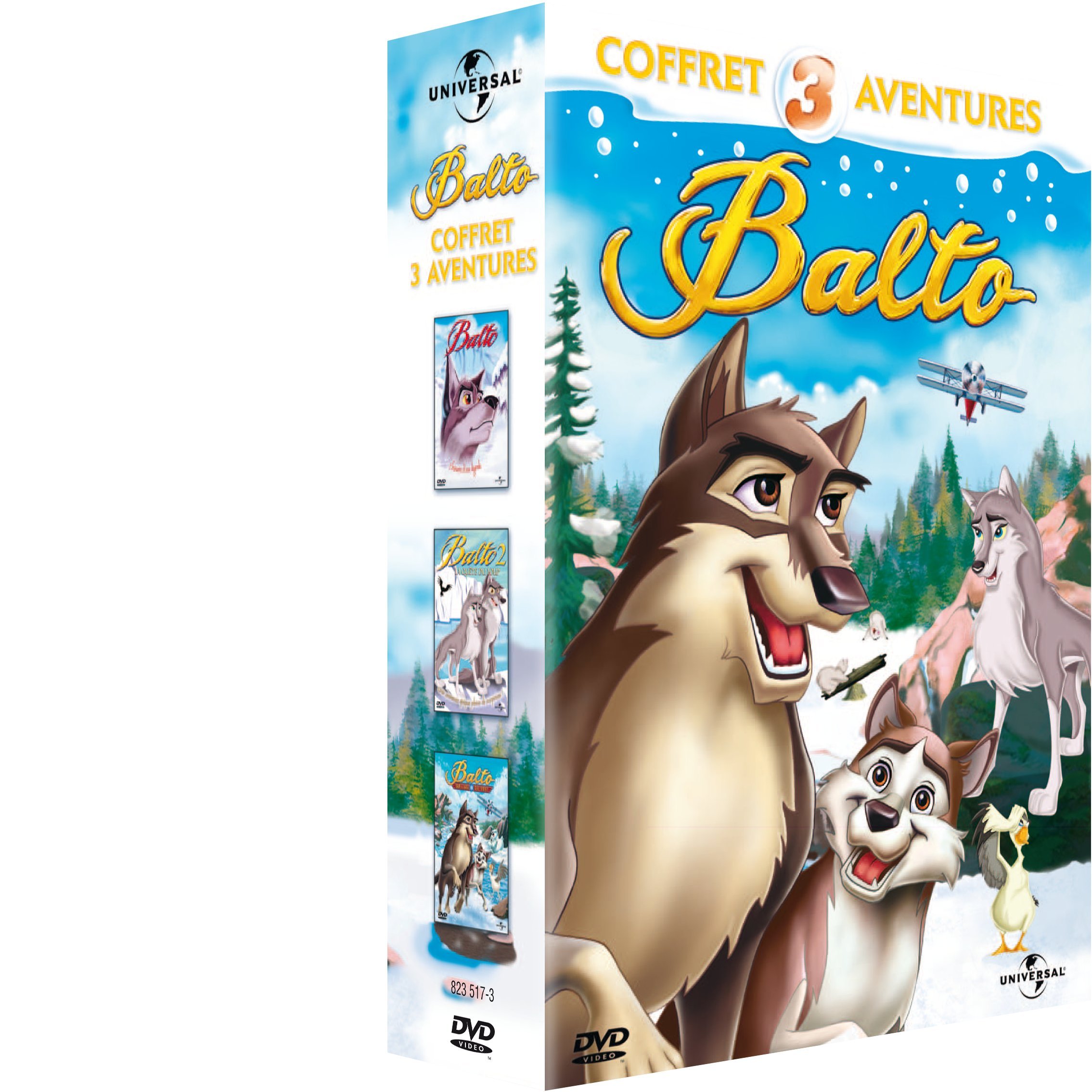 Balto 1, 2 & 3 - Coffret 3 DVD