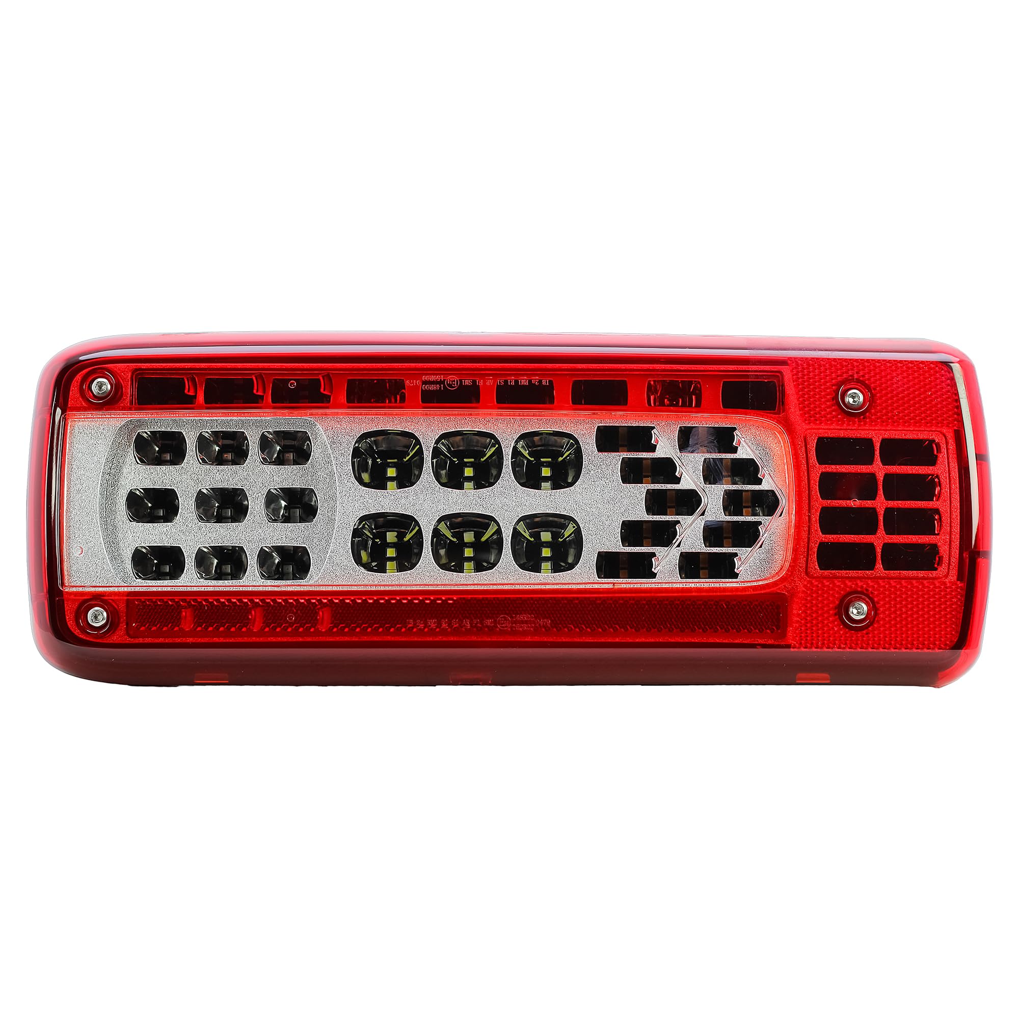 LONGLING Fanale posteriore destro a LED, 24 V, luce posteriore corta, per camion VOLVO FH FM FL FE Renault Camion Modelli T K D C