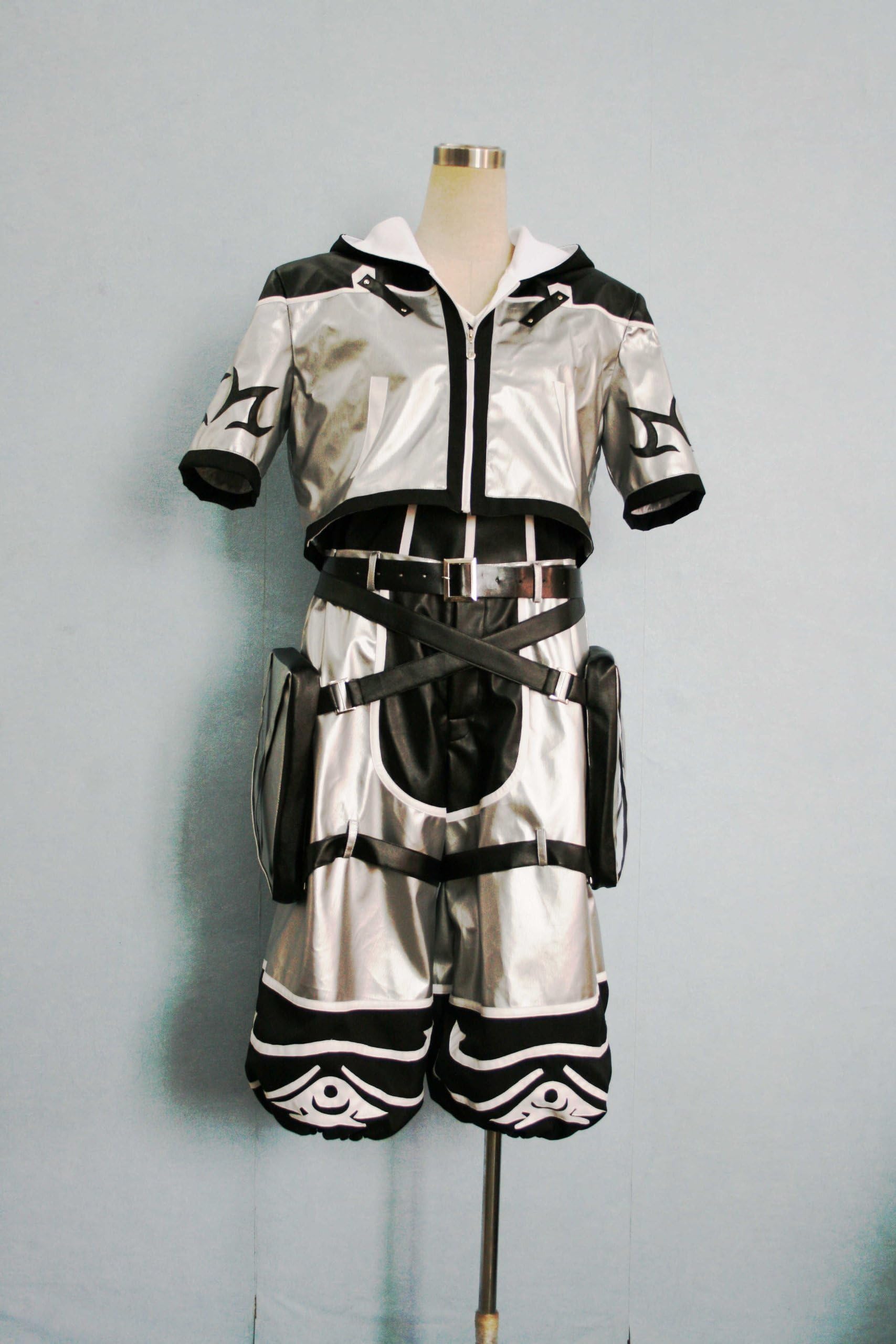 Cosplay Costume X-Small Size Kingdom Hearts2 Sora(silver) Japanese