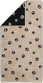 Handtücher WE Love Dogs Paws 6247 Schwarz-Beige - 93 product image