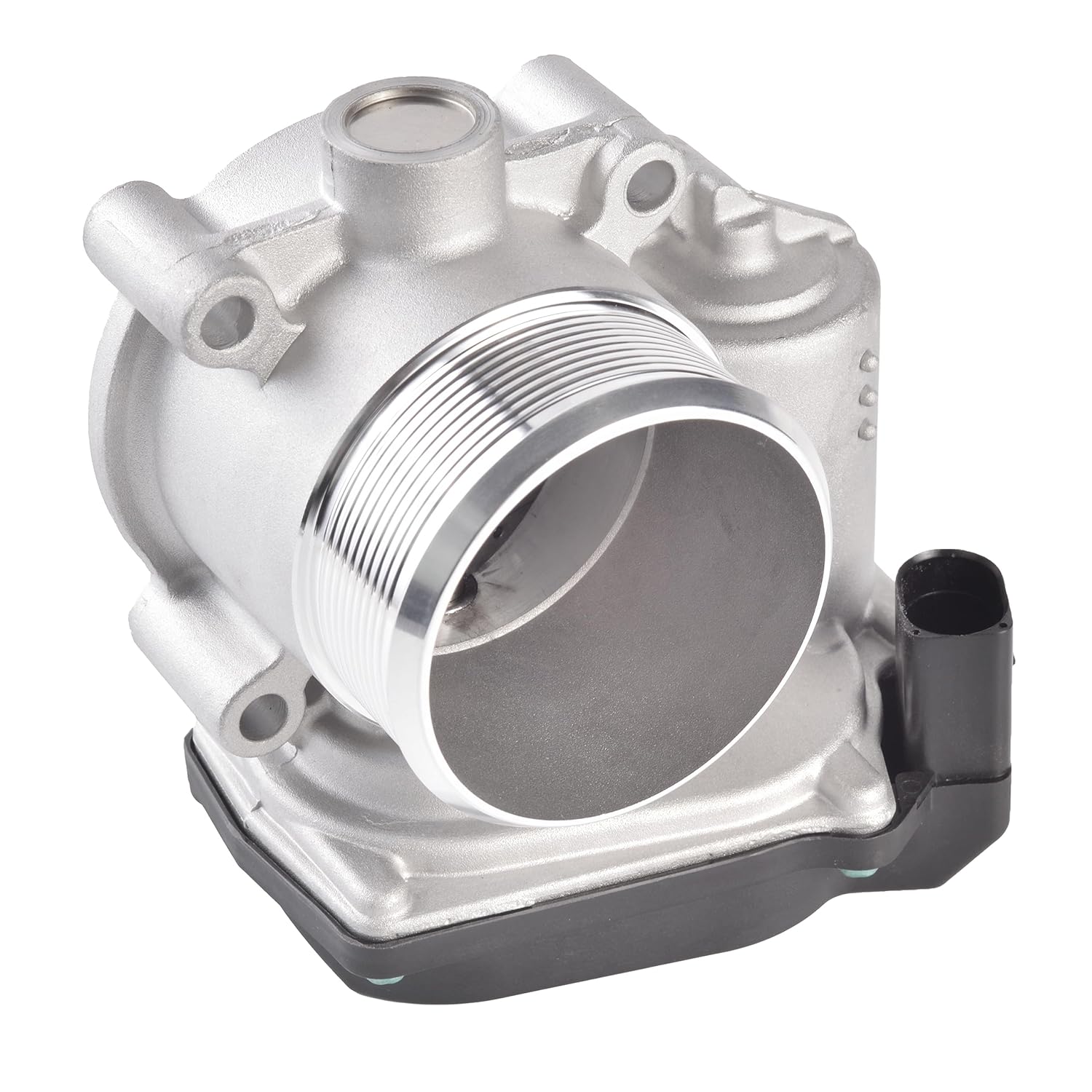 Corpo de Borboleta Elétrico Compatível com Audi A3 A4 A5 A6 Q3 Q5 TT (2005-2019) e Volkswagen Beetle CC Eos Golf GTI Jetta Passat Tiguan (2006-2019) - 1.8L 2.0L L4 S20070