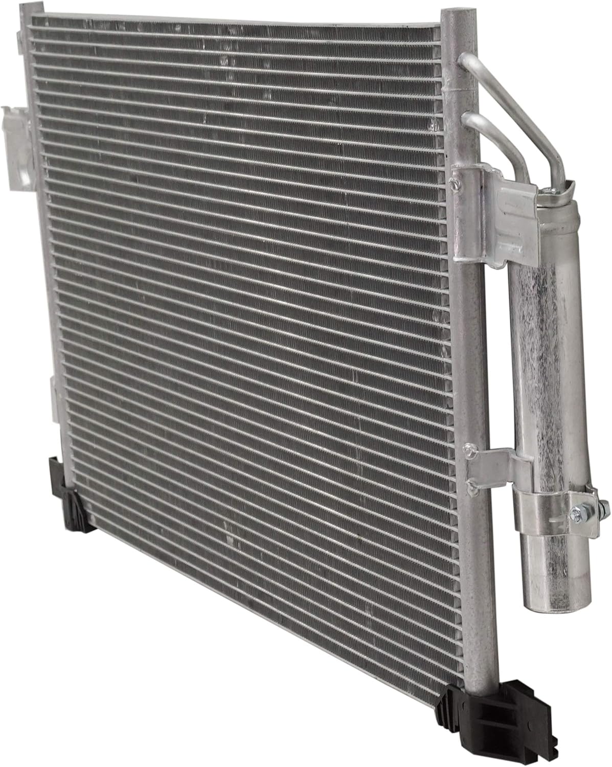 Evan Fischer A/C Condenser Compatible with 2008-2017 Mitsubishi Lancer, 2007-2013 Outlander, Fits 2011-2022 RVR, Aluminum Core With Receiver Drier MI3030172