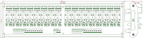 Miniatura 4 de Montaje en carril DIN 16 SPDT 10Amp Power Relay Interface Module (DC 12V)