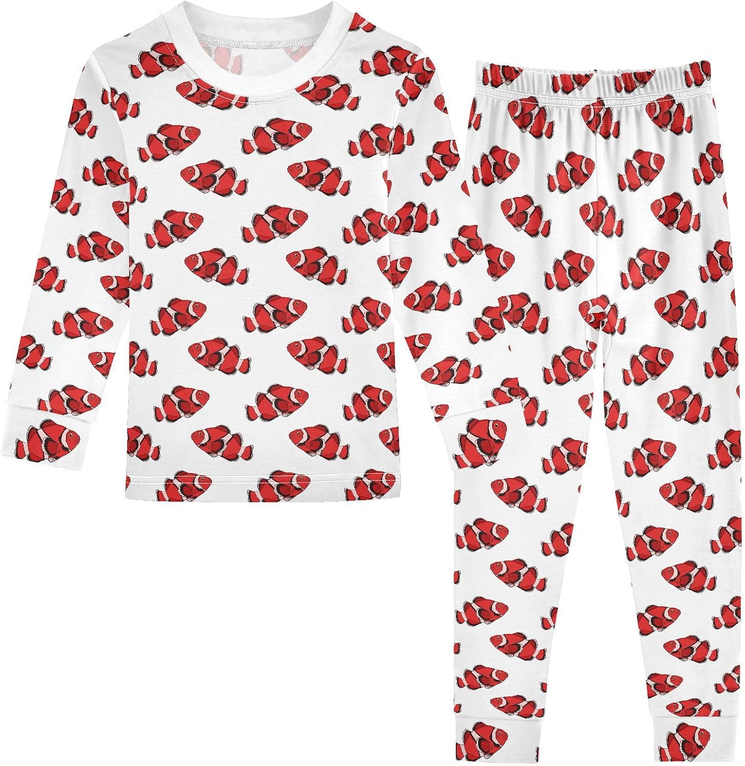 Pajamas Set Cotton Long Sleeve 2 Piece Pjs Soft Comfy Lounge Sleepwear