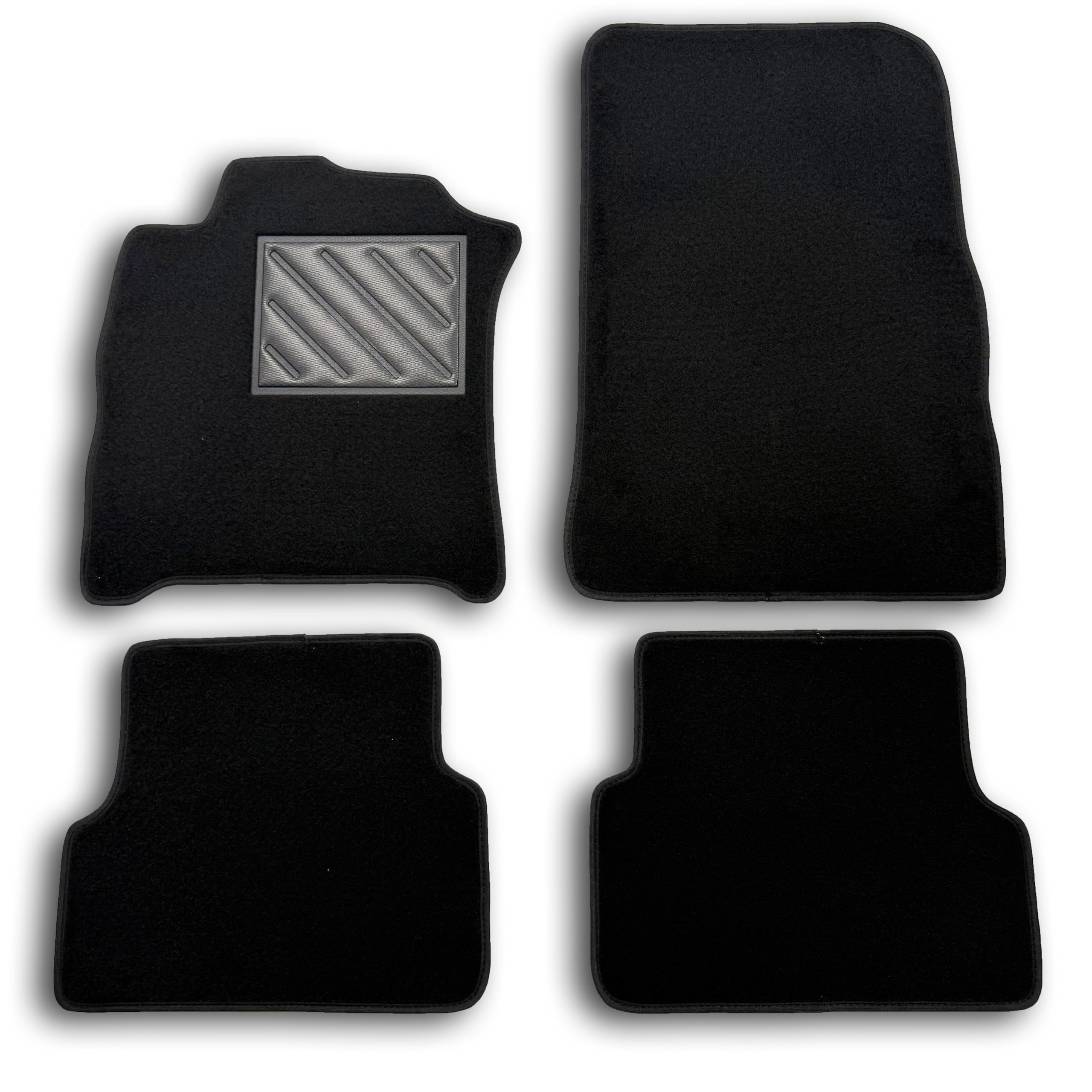 MOTOS Auto-vloermatten van rubber voor Renault Clio II 1998-2005 Verbeter uw reiscomfort met anti-slip mat auto- Vloermatten voor alle weersomstandigheden, bescherming tegen vuil