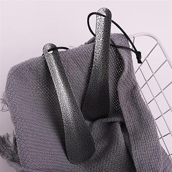 Shoe Horn,Shoe Horn Long Handled, Shoe Lifter Professional Shoe Horns Stainless Steel Shoes Horn Super Long Spoon Shape Shoehorn Flexible Anti-Slip Shoe Lifter Shoe Dressing Aid for Seniors,