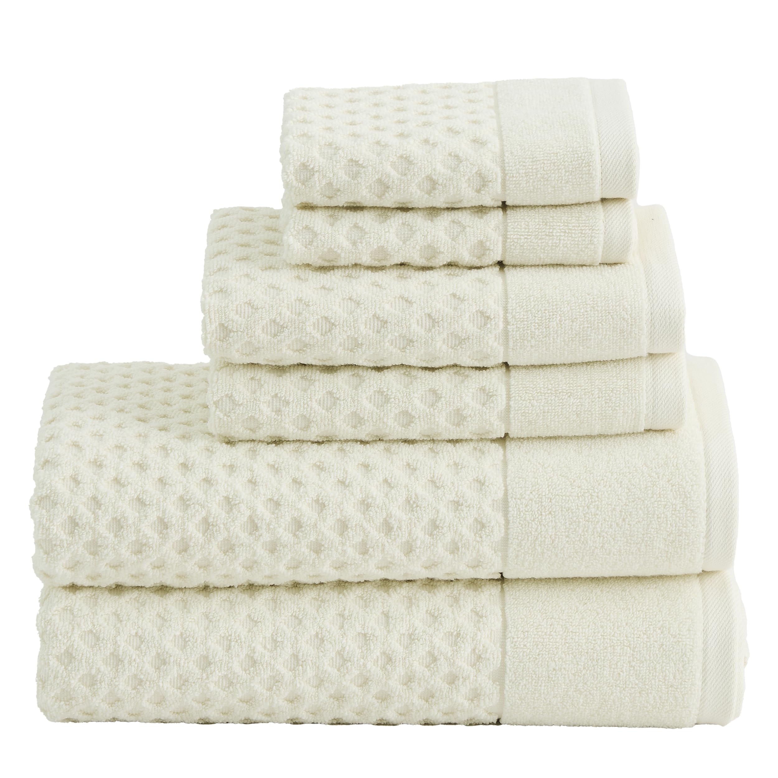 Simple&Opulence Premium Cotton Towel Set - 6 Piece -16
