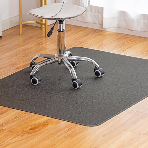 Office Chair Mat for Hardwood Floor Under Desk Computer Rolling