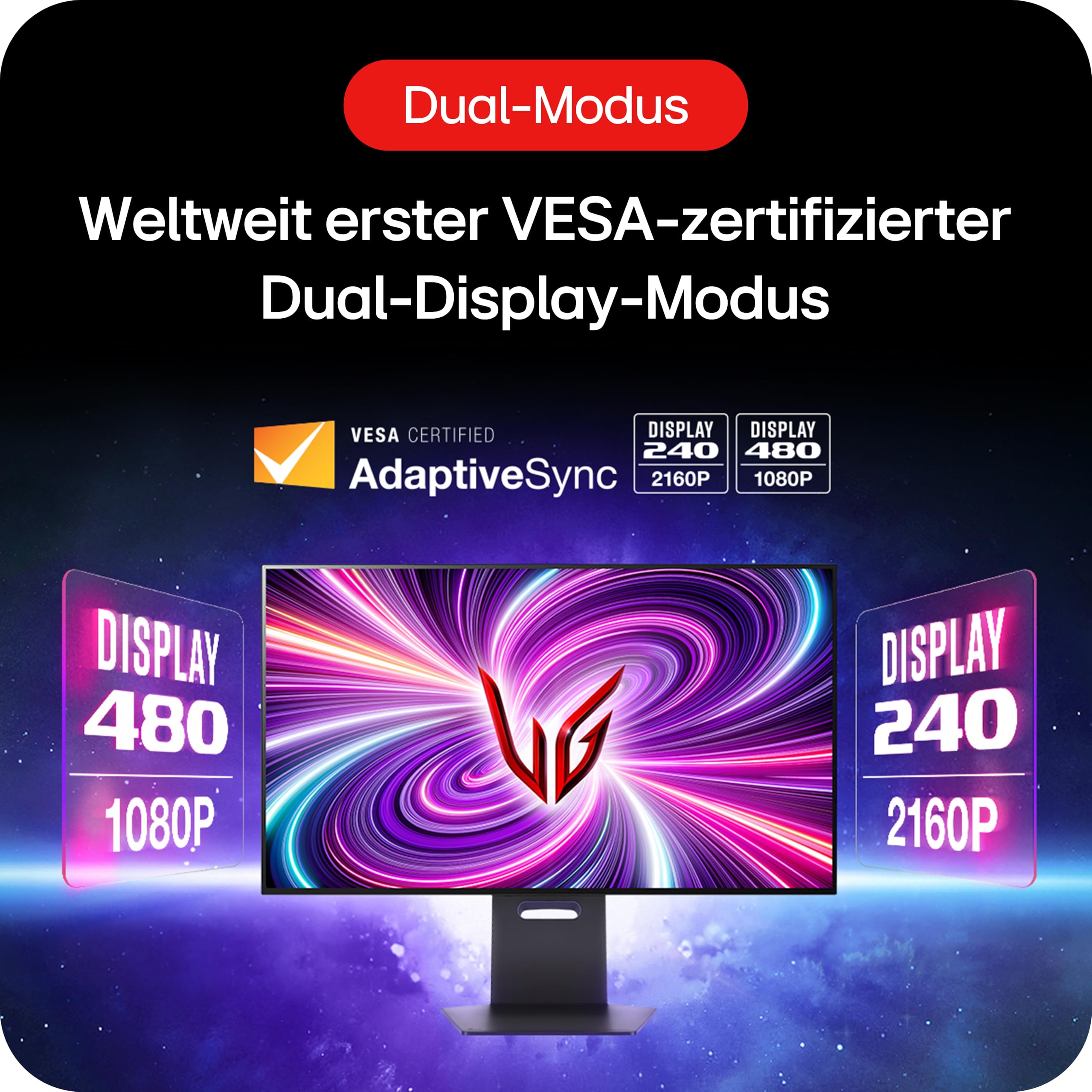 LG UltraGear 32GS95UV 32インチ 4K UHD LG Electronics 32GS95UV-W.AEU UltraGear 4K UHD Gaming