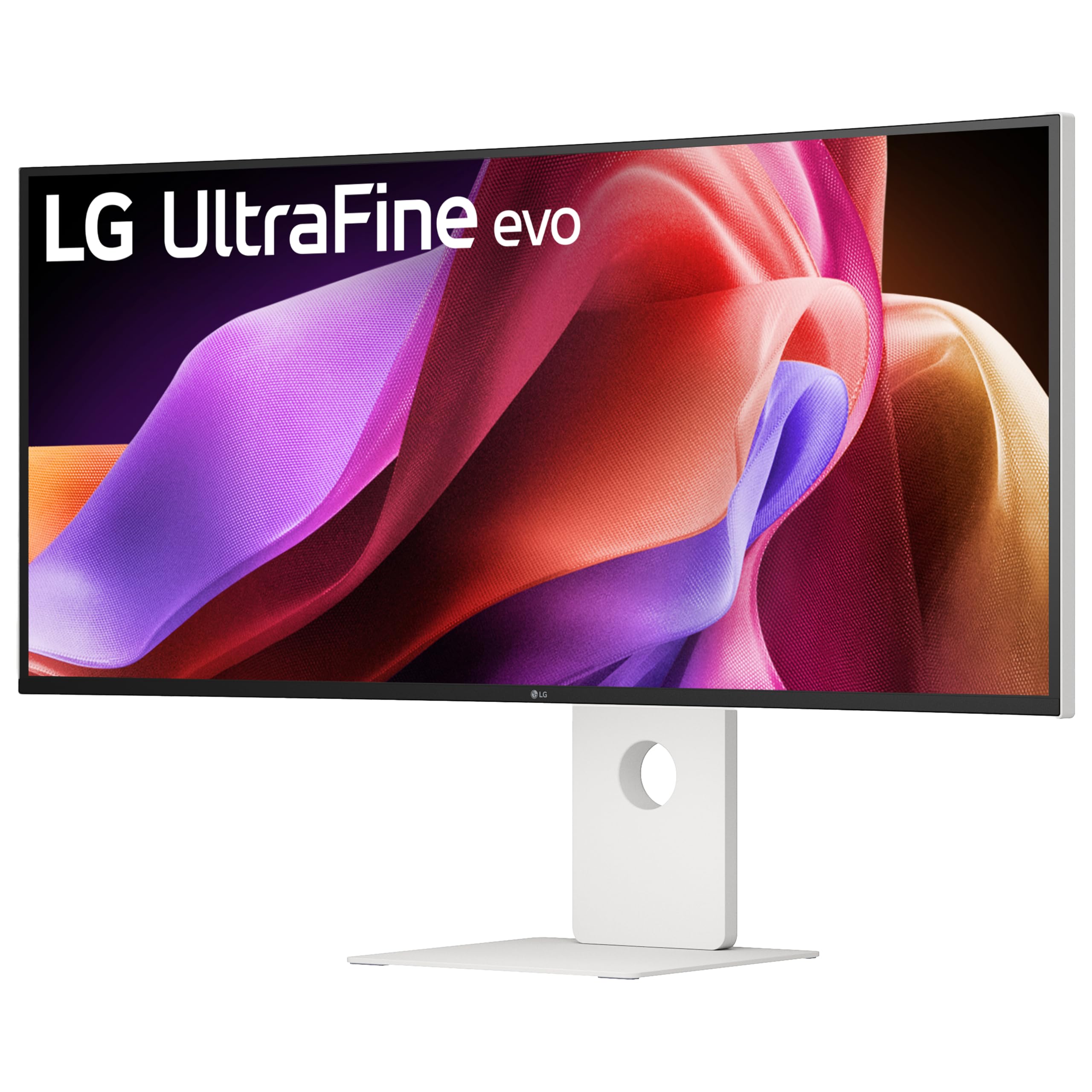LG 40U990A-W Monitor Curvo Nano IPS de 40 Pulgadas, Ultrafino 5K2K WUHD (5120 x 2160), Thunderbolt 5, DisplayHDR 600, Potencia integrada, Altavoz, 120Hz, HDMI 2.1, DP 2.1, USB C, inclinación/Altura