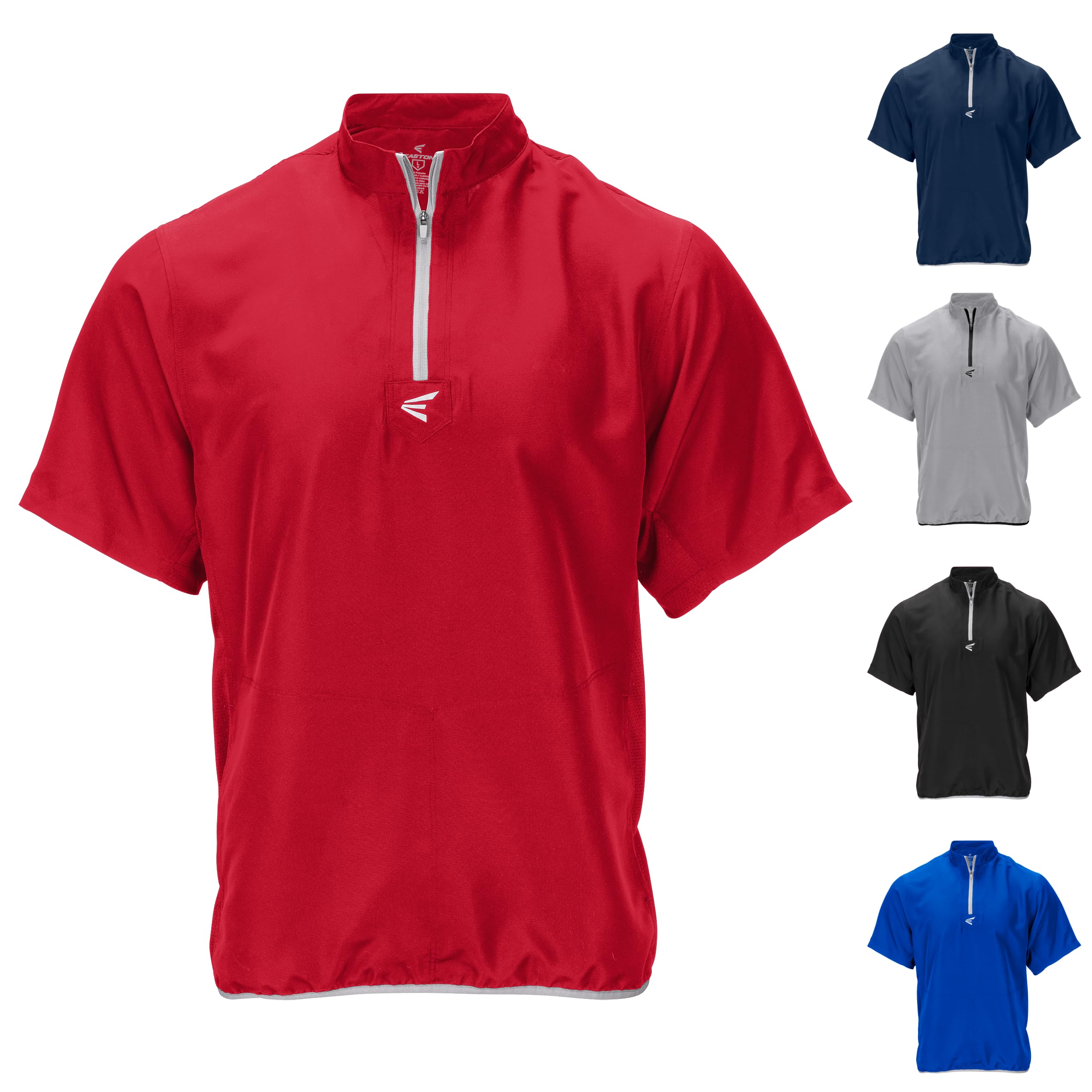 Easton Alpha Short Sleeve Cage Jacket | Adult &amp; Youth Sizes | Multiple Colors