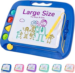 SGILE Magnetic Drawing Board for Kids, Toddler Doodle Toys, Large 16 × 13"