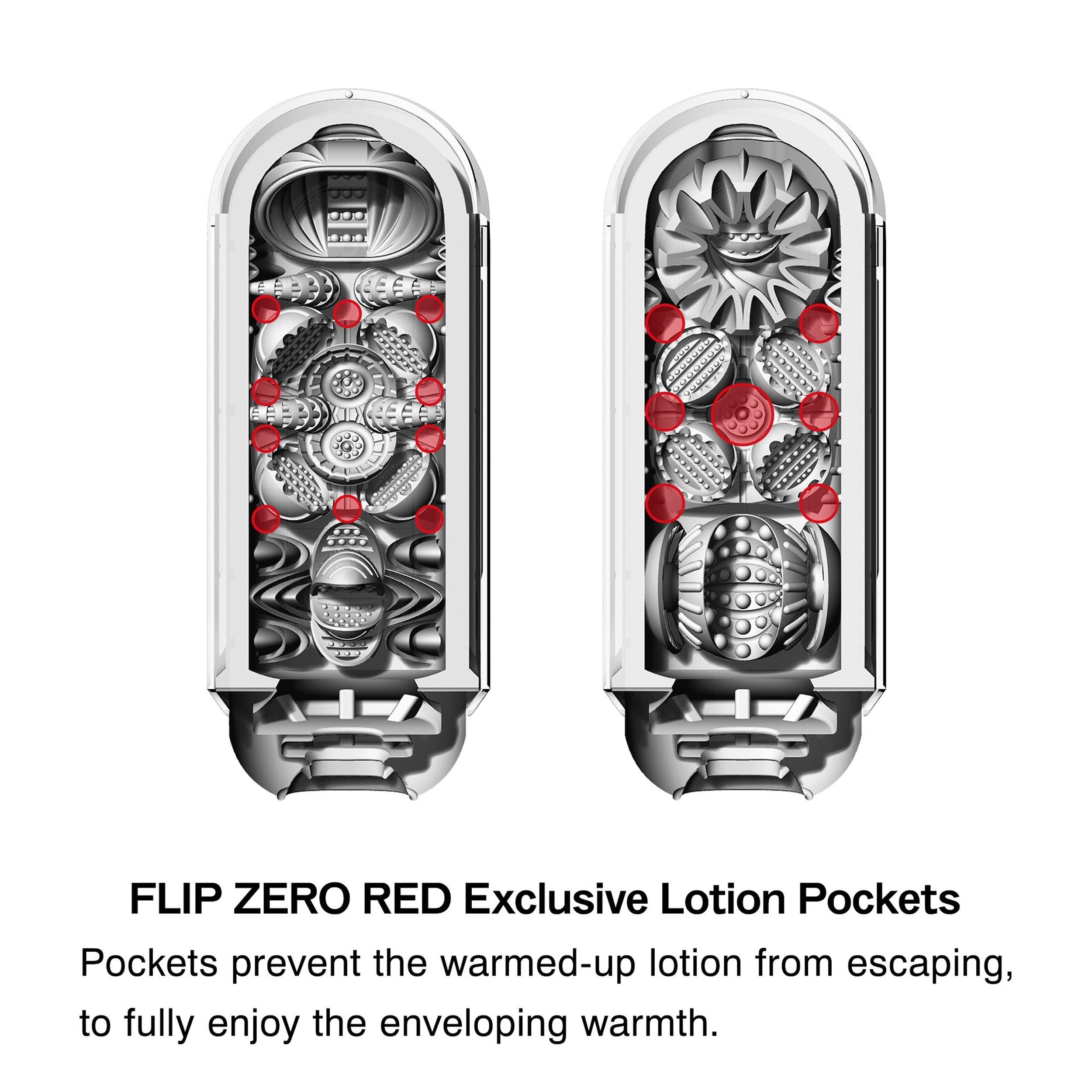 TENGA FLIP ZERO RED & WARMER SET
