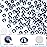 Novani Rhinestones Flatback Rhinestones Glass Gems Stones Jewels Round Gemstones Non-Hotfix Crystal for Crafts,SS30,288 Pieces,Shiny Black