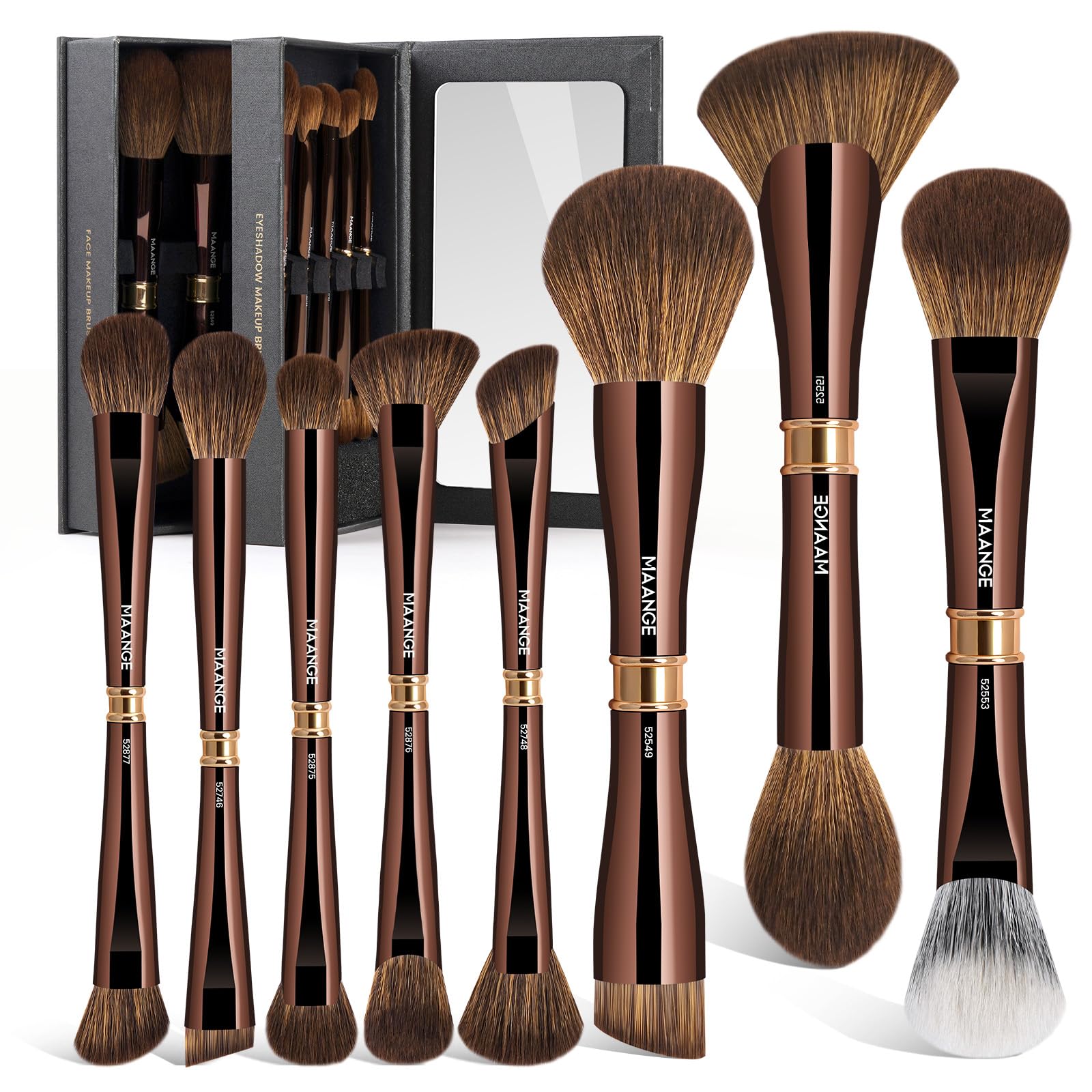 MAANGE Luxury 8-Piece Makeup Brush Set