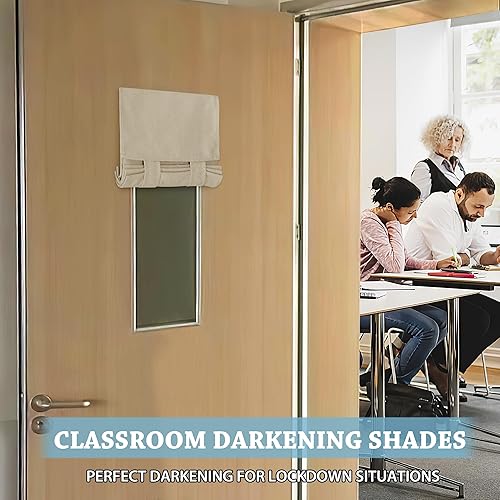 Miniatura 50 de RYB HOME Cortinas de privacidad para puerta francesa, rica textura de lino, cortinas para oscurecer la habitación, cortinas y cortinas