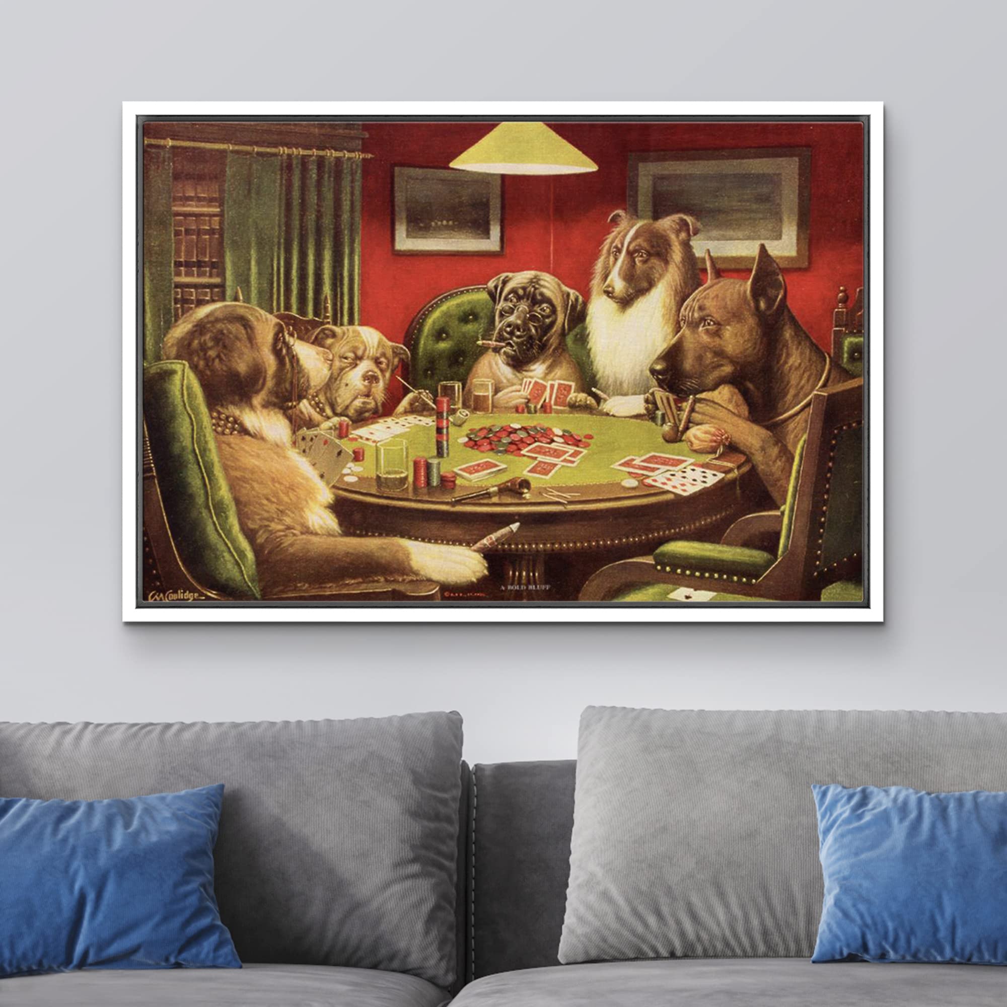 Amazon.co.jp: wall26 フレーム入りキャンバスウォールアート