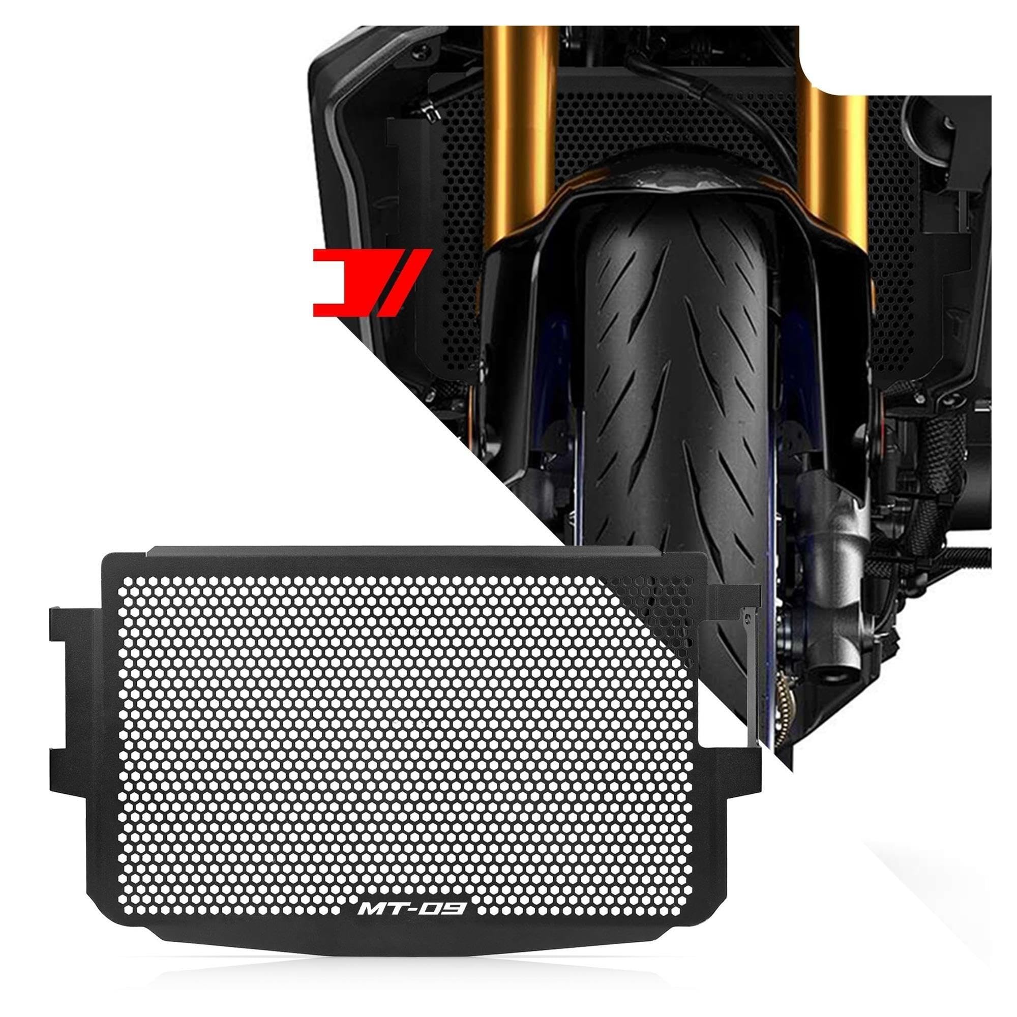 Dla YAMAHA MT-09 FZ09 2014-2025 Osłona Grilla Chłodnicy Motocykla