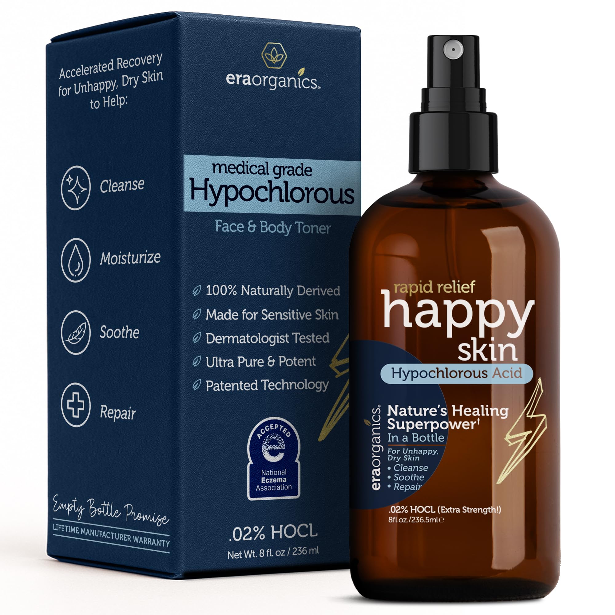 Happy Skin Hypochlorous Acid Spray Toner