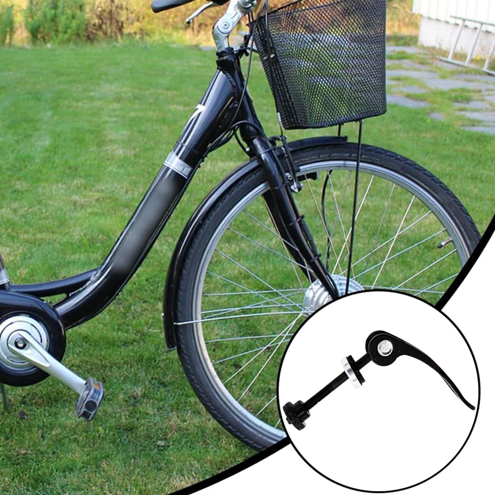 Morsetti per reggisella per bici, Morsetto a sgancio rapido per sedile per | bici |Pratico bullone del morsetto del legante delle viti del reggisella,Parte di ricambio per ciclismo con bullone per clip