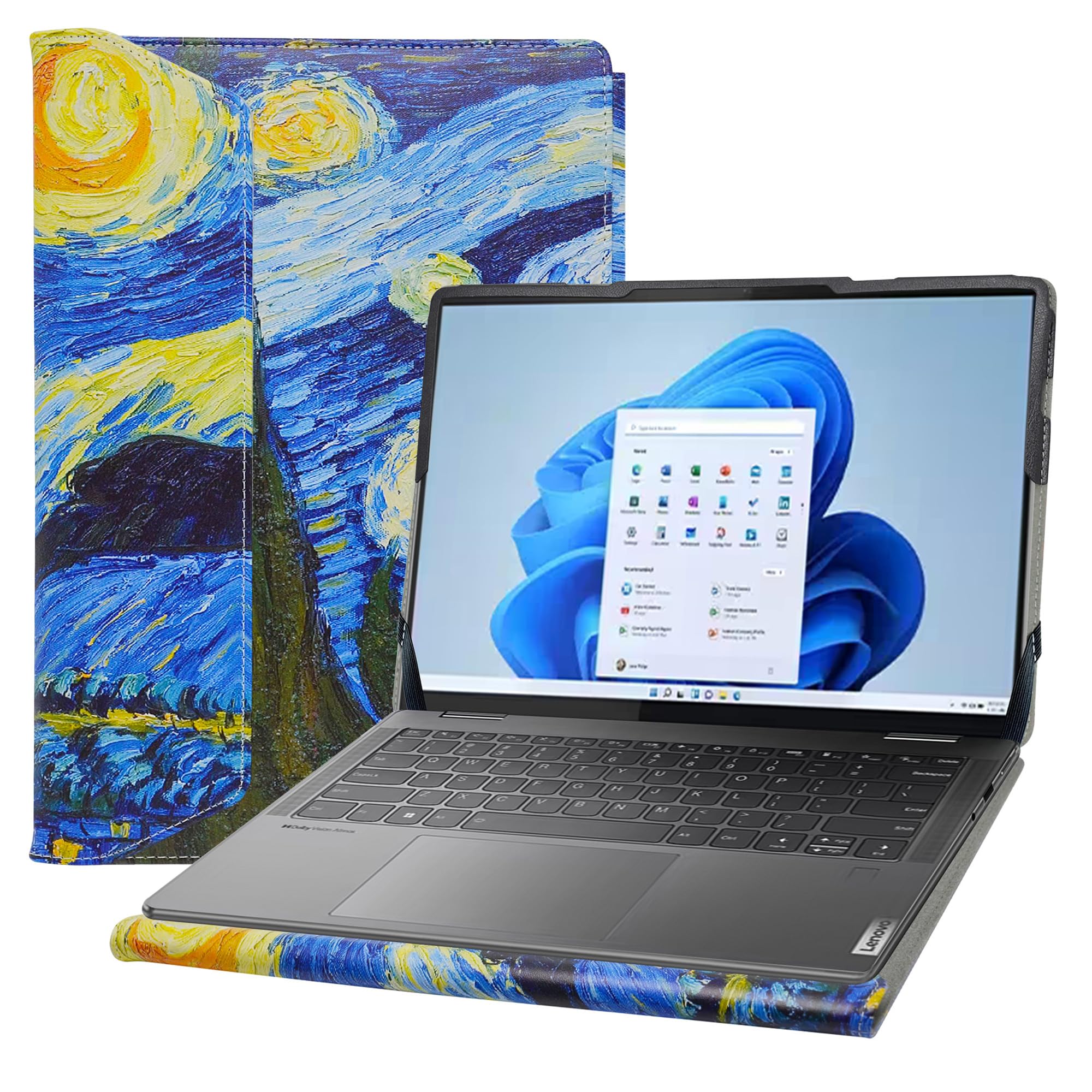 Alapmk Protective Case for HP EliteBook 6 G1i 14/EliteBook 6 G1iR 14/EliteBook 6 G1a 14/EliteBook 6 G1q 14/ProBook 4 G1i 14/ProBook 4 G1q 14/ProBook 4 G1iR 14/ProBook 4 G1a 14/ProBook 4 G1ah 14,Starry