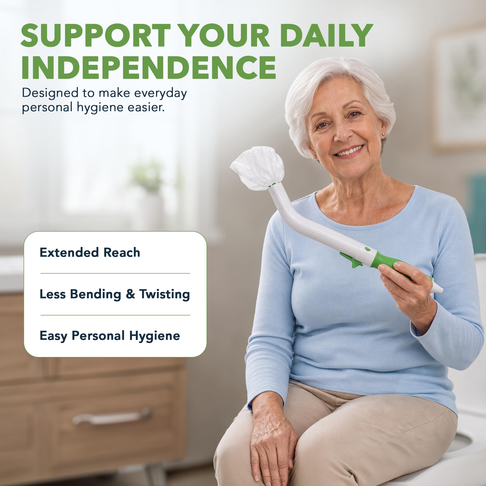 FreedomWand Toilet Aid - Independence & Safety -2 FreedomWand Toilet Aid - Independence & Safety -2