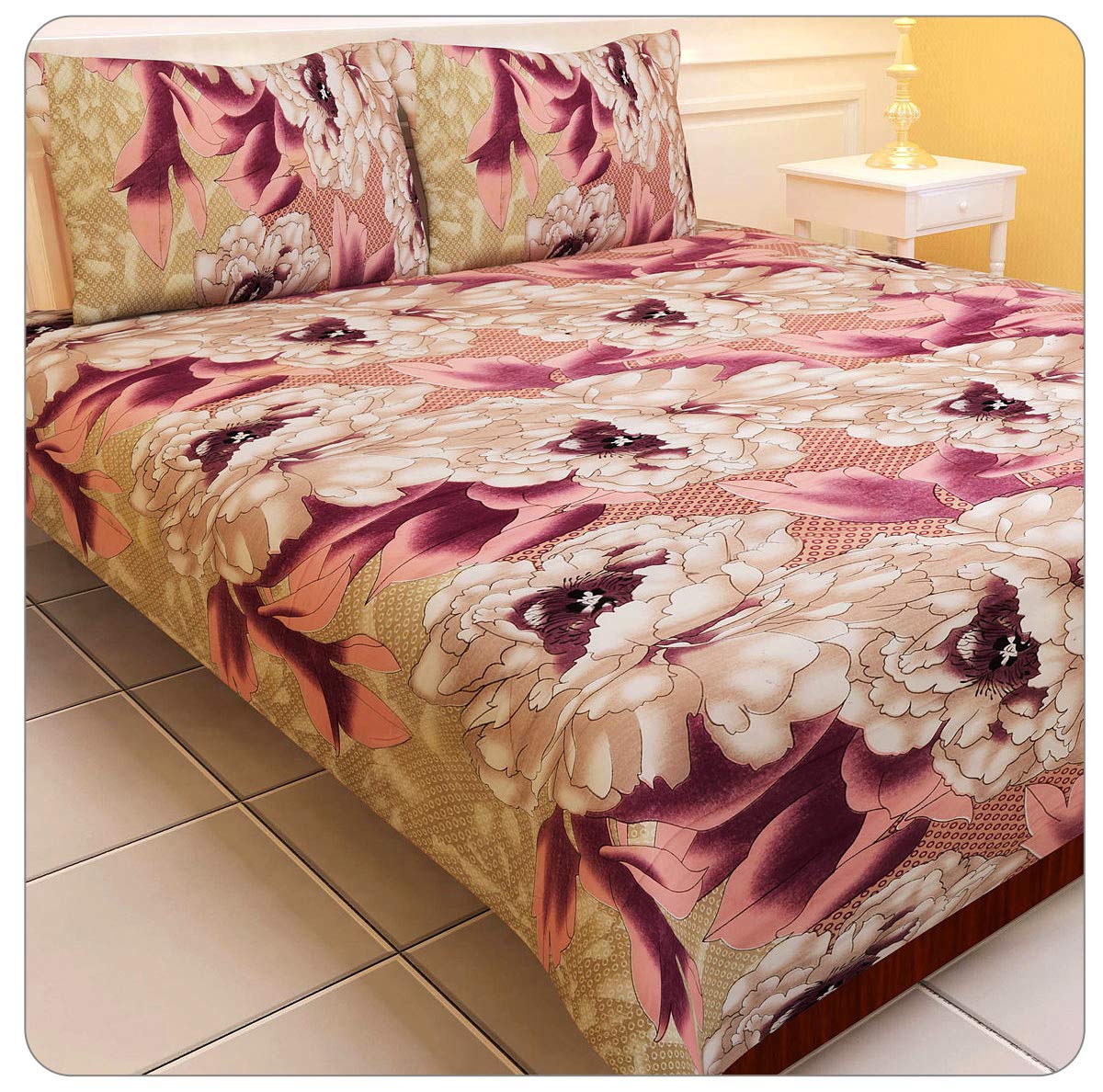 Balaji engineering Thread Count Long Staple Cotton Satin Extra Large