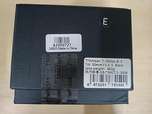 Miniatura 12 de TTartisan Lente de inclinación F1.4 de 1.969 in, compatible con cámaras Sony E-Mount sin espejo de fotograma completo Alpha a7 a7II a7III a7R a7RII