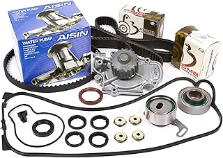 Evergreen TBK187VCA Fits 90-97 Honda Accord F22A F22B Timing Belt Kit Valve Cover Gasket AISIN Water Pump - coolthings.us
