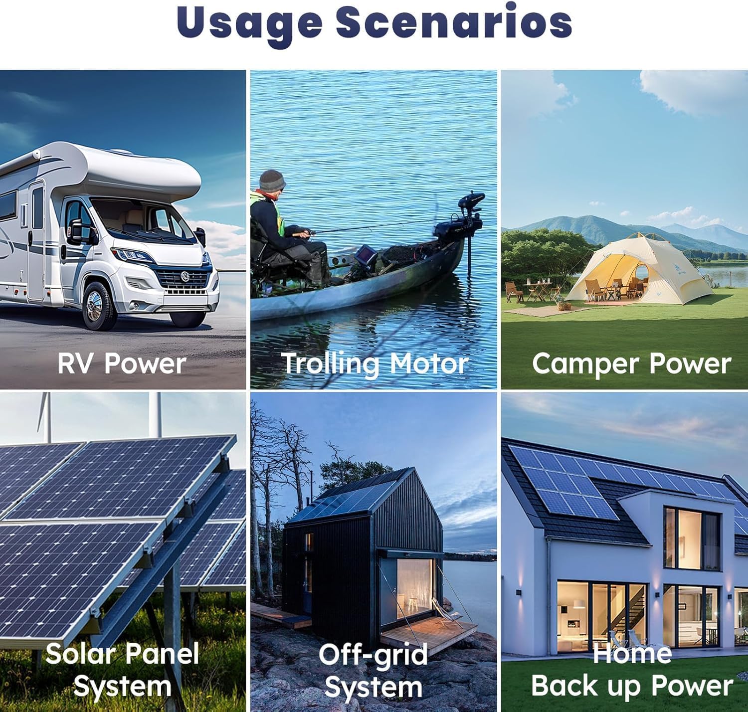Timeusb 12V 100Ah LiFePO4 Battery connected in parallel