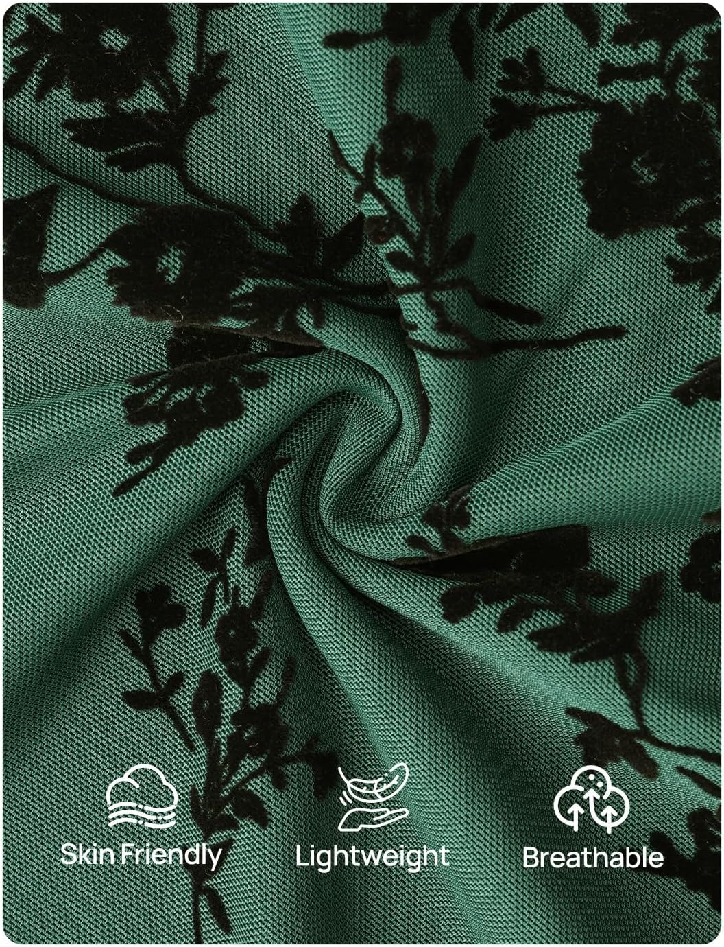 ZESICA Summer Floral Short Sleeve Tops for Womens 2026 Casual Crew Neck Going Out Mesh Shirts Fashion Clothes - Image 5